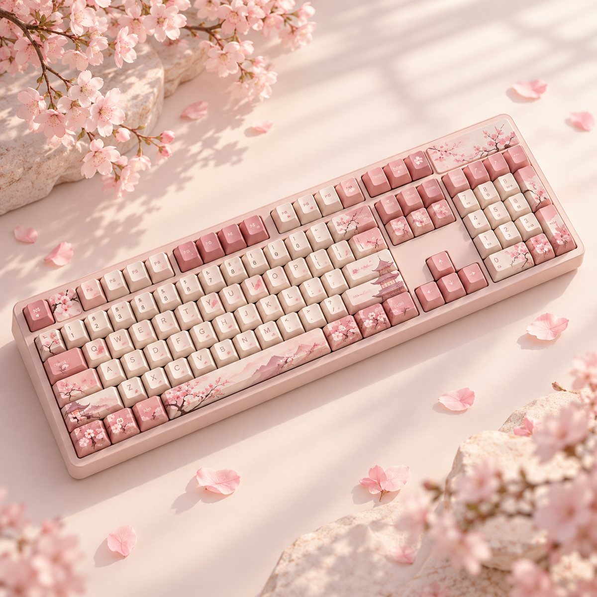 Pink Keycaps — color collection inspiration