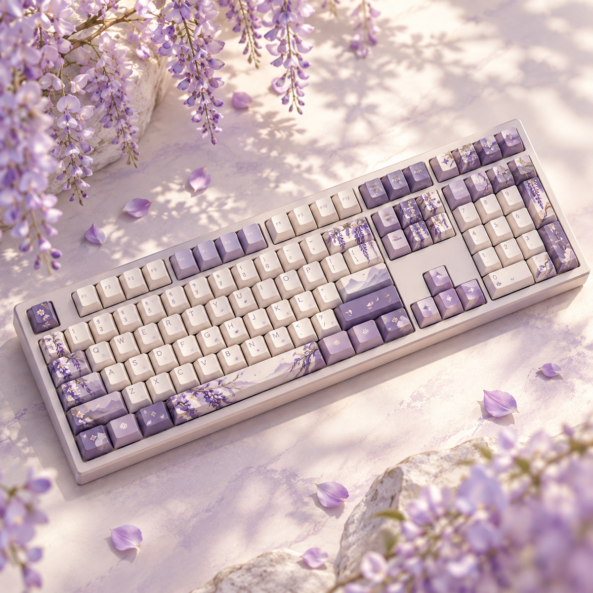 Purple Keycaps — color collection inspiration