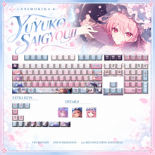 Saigyouji Yuyuko — Touhou Project 122-Key PBT Dye-Sub Keycap Set