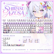 Shirasu Azusa — Blue Archive 122-Key PBT Dye-Sub Keycap Set