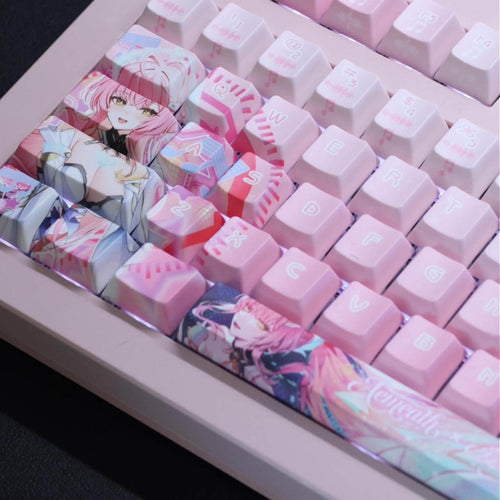 Amis Keyboard Mockup Edition — Wuthering Waves 122-Key PBT Keycap Set