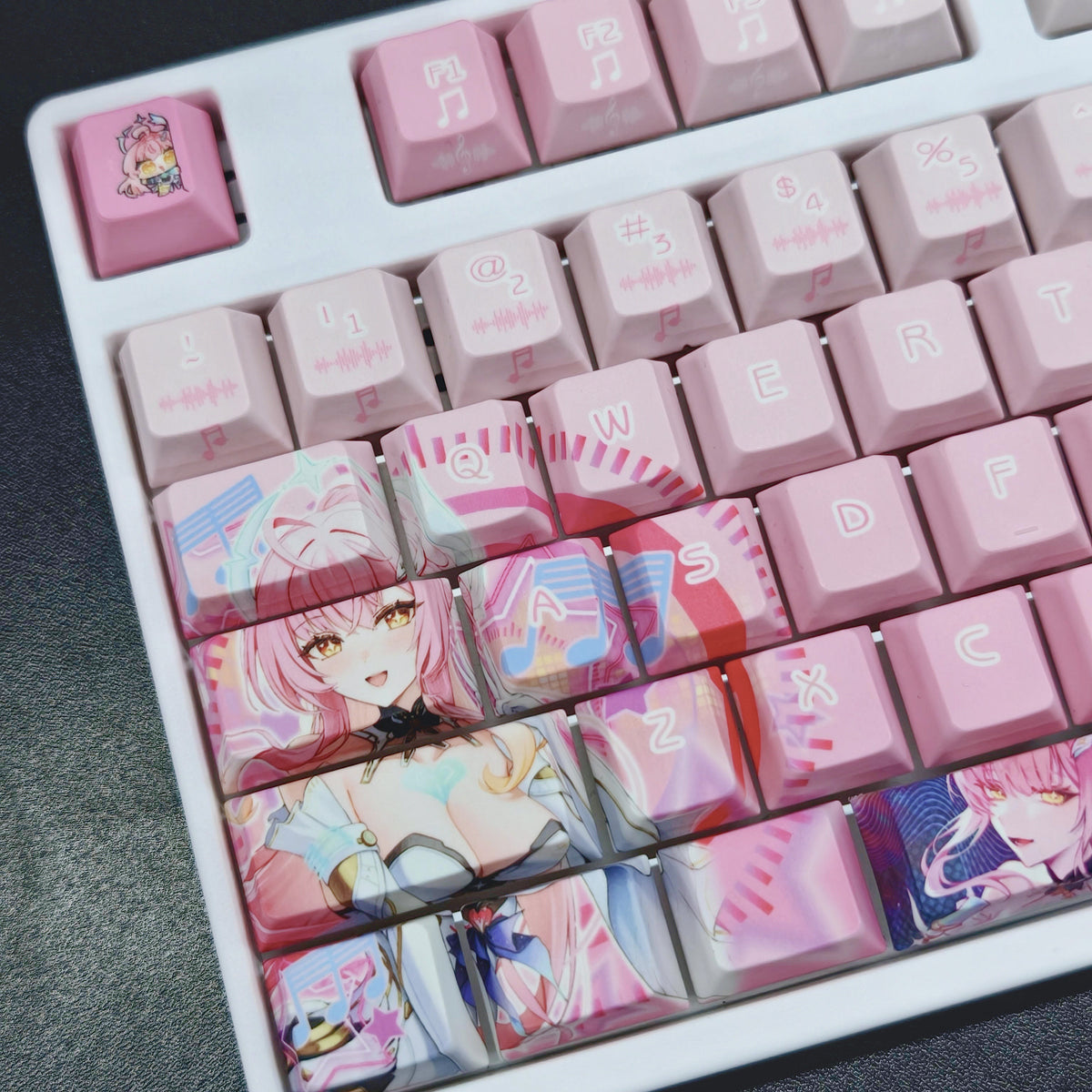 Amis Keyboard Mockup Edition — Wuthering Waves 122-Key PBT Keycap Set