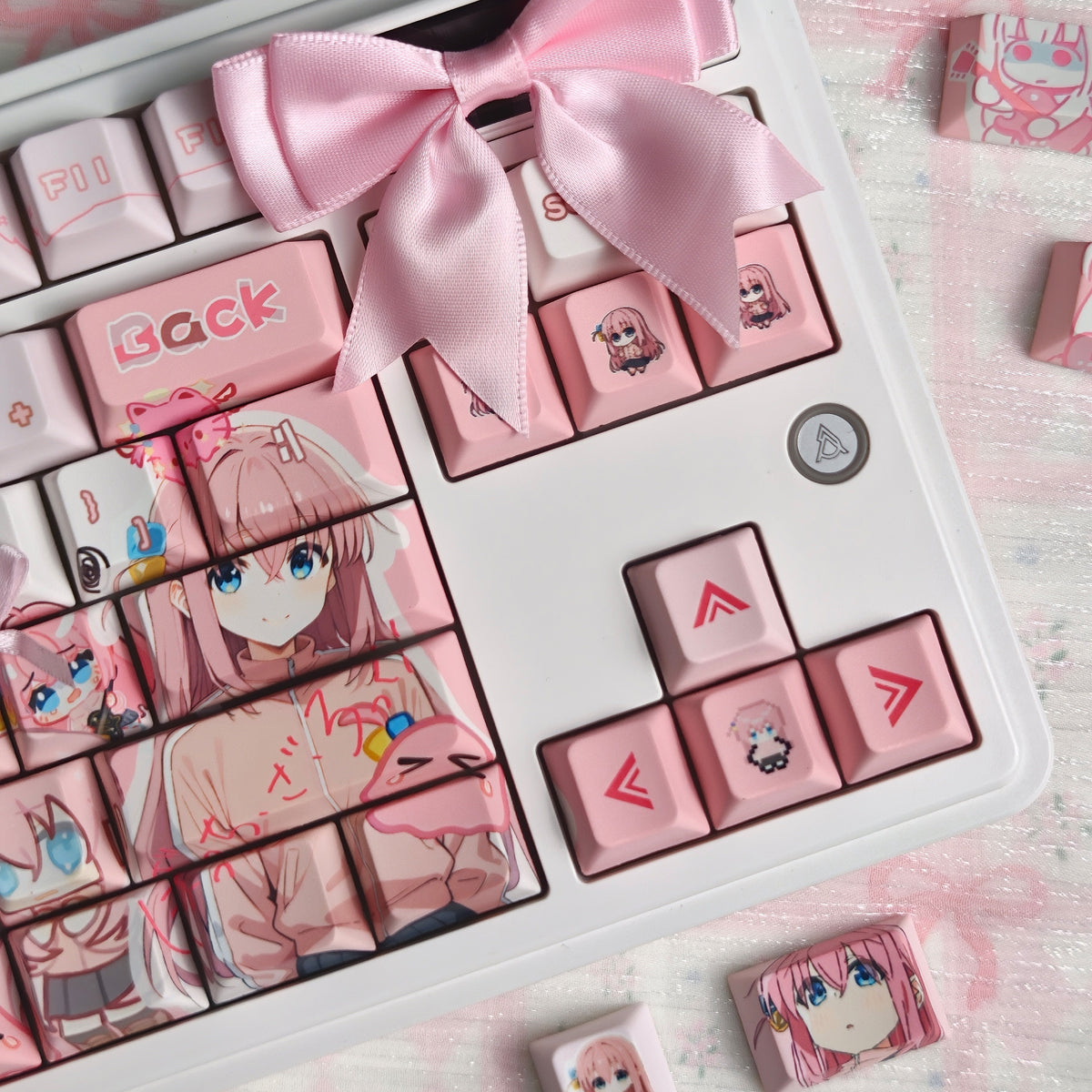 Gotoh Hitori — Bocchi the Rock! 122-Key PBT Dye-Sub Keycap Set