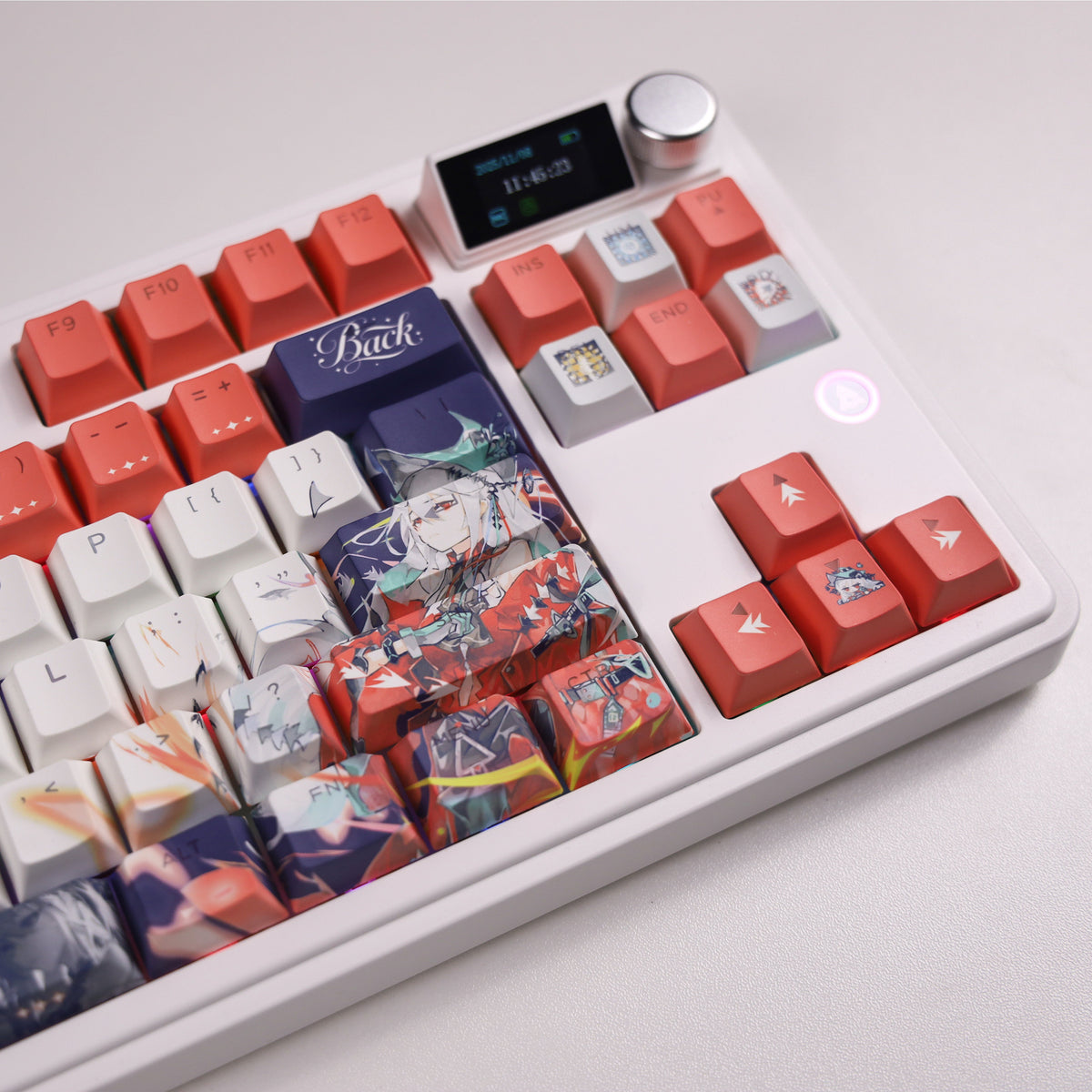 Skadi the Corrupting Heart — Arknights 122-Key PBT Dye-Sub Keycap Set