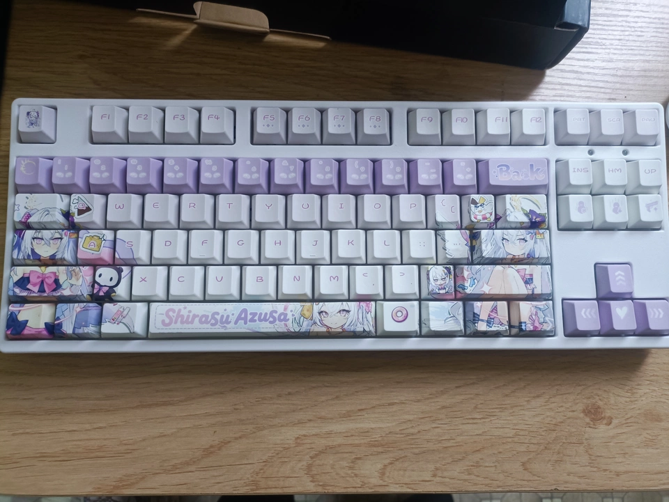 Shirasu Azusa — Blue Archive 122-Key PBT Dye-Sub Keycap Set