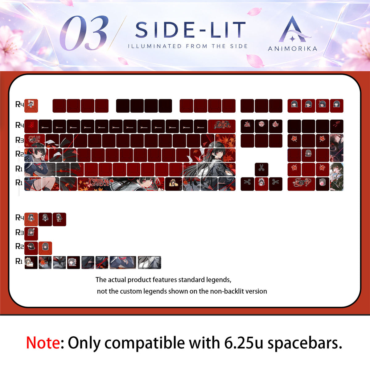 Side-Lit keycap
