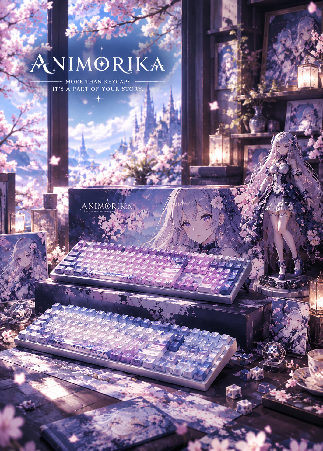 Animorika keycap craftsmanship